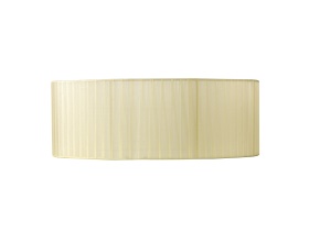 ILS31747CR  Freida Organza Pendant/Ceiling Shade Cream For IL31747/48/57/58, 500mmx180mm